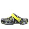 Crocs (GS) Baya Seasonal Graphic Clogs “Grey Black Yellow” 205484-0DA