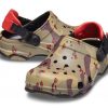 Crocs (GS) Classic All-Terrain Camo Clogs “Brown Green Black” 207327-960