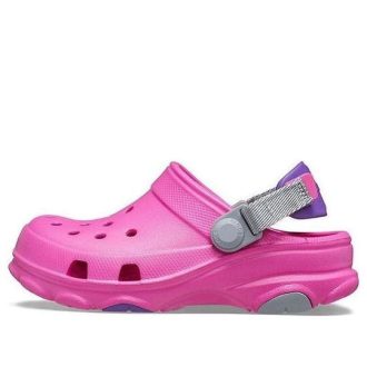 Crocs (GS) Classic All-Terrain Clogs “Electric Pink” 207011-6QQ