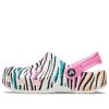 Crocs (GS) Classic Animal Print Clogs “White Multi” 207600-94S