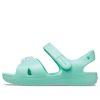 Crocs (GS) Classic Cross-Strap Charm Sandals “Turquoise” 206947-3U3