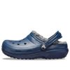 Crocs (GS) Classic Lined Glitter Clog “Blue” 207010-459