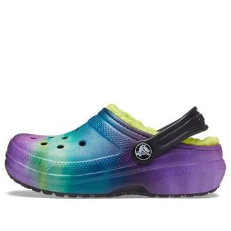 Crocs (GS) Classic Lined Out of the World Clogs “Multi-Color” 207322-0GU Crocs (GS) Classic Lined Out of the World Clogs “Multi-Color” 207322-0GU