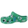 Crocs (GS) Classic Sports Ball Clogs “Green White” 206417-3TJ