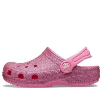 Crocs (GS) Crocband Classic Glitter Clogs “Pink” 205441-669