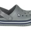 Crocs (GS) Crocband Clogs “Grey Blue” 207006-05H