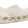 Crocs (GS) Crocband Gem Band Clogs “White Multi” 207605-100
