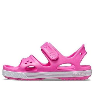 Crocs (GS) Crocband II Sandals “Pink White” 14854-6QQ Crocs (GS) Crocband II Sandals “Pink White” 14854-6QQ