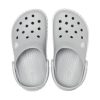Crocs (GS) Crocband Logo Mania Clogs “Grey Silver” 205992-00J
