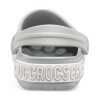 Crocs (GS) Crocband Logo Mania Clogs “Grey Silver” 205992-00J
