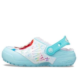 Crocs (GS) Fun Lab Disney Little Mermaid Clogs “Sky Blue White” 206281-4O9 Crocs (GS) Fun Lab Disney Little Mermaid Clogs “Sky Blue White” 206281-4O9