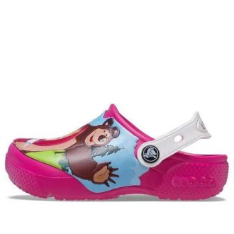 Crocs (GS) Fun Lab Masha And The Bear Patch Clogs “Candy Pink” 207079-6X0 Crocs (GS) Fun Lab Masha And The Bear Patch Clogs “Candy Pink” 207079-6X0