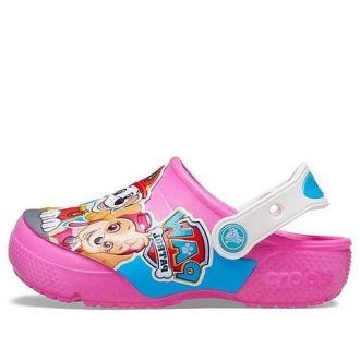 Crocs (GS) Fun Lab Paw Patrol Clogs “Pink White Multi” 206276-6QQ
