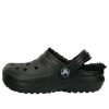 Crocs (GS) Kids Classic Lined Clogs “Black” 207010-060