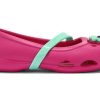 Crocs (GS) Lina Flats “Pink” 205040-6X0