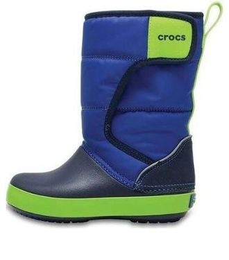 Crocs (GS) LodgePoint Snow Boots “Royal Blue” 204660-4HD