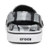 Crocs (GS) Off Court Printed Clogs “Grey Black White” 209150-066