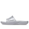 Crocs II Metallic Slides “Silver” 209210-1FT