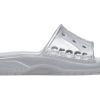 Crocs II Metallic Slides “Silver” 209210-1FT
