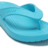 Crocs Kadee Lightweight Cozy Outdoor Casual Flip-Flops sky blue 206119-4SL