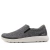 Crocs Kinsale Static Slip-on Shoes “Grey White” 203977-01R