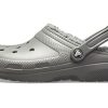 Crocs Lightweight Wear-Resistant Sports Unisex Gray Sandals “Gray” 203591-0EX