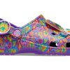 Crocs Lisa Frank x Classic Clog “Neon Purple Multi Hearts” 207736-573