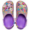 Crocs Lisa Frank x Classic Clog “Neon Purple Multi Hearts” 207736-573