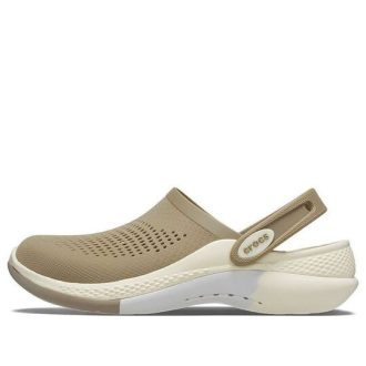 Crocs LiteRide 360 Ombre Marbled Clogs “Khaki Bone” 208281-2YI