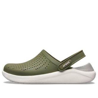 Crocs LiteRide Beach Shoes Army Green 204592-37P Crocs LiteRide Beach Shoes Army Green 204592-37P