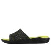 Crocs LiteRide Classic Sports Slippers Unisex Black Green 205941-060 Crocs LiteRide Classic Sports Slippers Unisex Black Green 205941-060