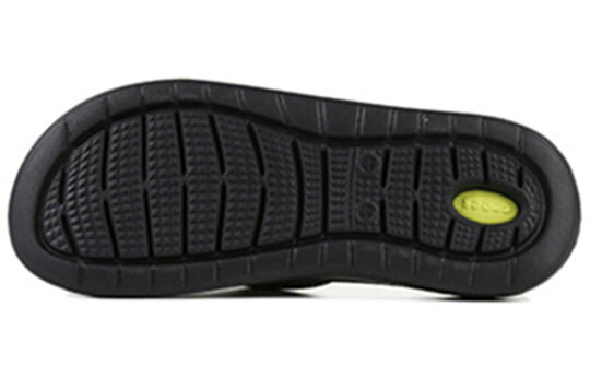 Crocs LiteRide Classic Sports Slippers Unisex Black Green 205941-060 Crocs LiteRide Classic Sports Slippers Unisex Black Green 205941-060