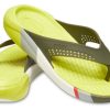 Crocs LiteRide Colorblock Flip Flip-Flops Yellow 205625-37P