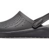 Crocs LiteRide Flash Shoes Unisex Gray Sandals 204592-0DD