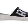 Crocs LiteRide LOGO Unisex Black Slippers “Black White” 205562-066