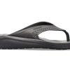 Crocs LiteRide Minimalistic Beach Flip-Flops Dark Grey 205182-0DD