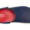 Crocs LiteRide Shoe Beach Sandals Unisex Blue Red 204592-4CC Crocs LiteRide Shoe Beach Sandals Unisex Blue Red 204592-4CC