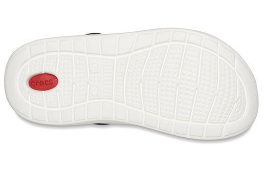 Crocs LiteRide Shoe Beach Sandals Unisex Blue Red 204592-4CC Crocs LiteRide Shoe Beach Sandals Unisex Blue Red 204592-4CC