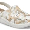 Crocs LiteRide Shoe Camouflage Printing Sandals Beige 206491-1CN
