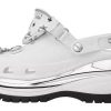 Crocs Mega Crush Clogs “White Silver” 209357-100