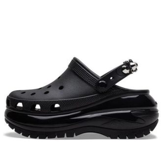 Crocs Mega Crush Rebel Rebel Clog Black 208328-060
