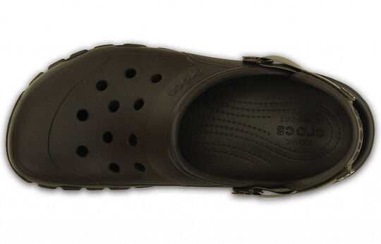 Crocs Minimalistic Wear-Resistant Cozy Sports Unisex Brown Sandals 202651-23B Crocs Minimalistic Wear-Resistant Cozy Sports Unisex Brown Sandals 202651-23B