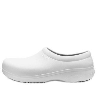 Crocs On The Clock Work Slip-On “White” 205073-100
