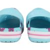 Crocs (PS) 4 Printing Outdoor Flat Heel Beach Sports Blue Sandals 206178-4O9 Crocs (PS) 4 Printing Outdoor Flat Heel Beach Sports Blue Sandals 206178-4O9
