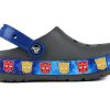 Crocs (PS) CFL Transformers Bnd Lt Slate Graffiti Outdoor Casual Gray Sandals 205501-0DA Crocs (PS) CFL Transformers Bnd Lt Slate Graffiti Outdoor Casual Gray Sandals 205501-0DA