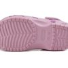Crocs (PS) Classic clog Butterfly Pattern Outdoor Flat Heel Sports Pink Sandals 206414-6GD