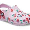 Crocs (PS) Classic clog Fruit Printing Stylish Sports Pink Sandals 207150-6GD