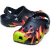 Crocs (PS) Classic Flame Broiled Clog “Black Red Green” 206629-0X9