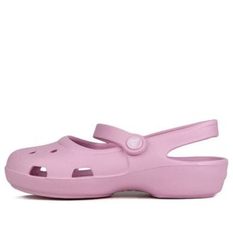 Crocs (PS) Classic Small Crocs Pink Sandals 206363-6GD