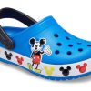 Crocs (PS) Disney Mickey Outdoor Flat Heel Sports Blue Sandals 206307-4JL Crocs (PS) Disney Mickey Outdoor Flat Heel Sports Blue Sandals 206307-4JL